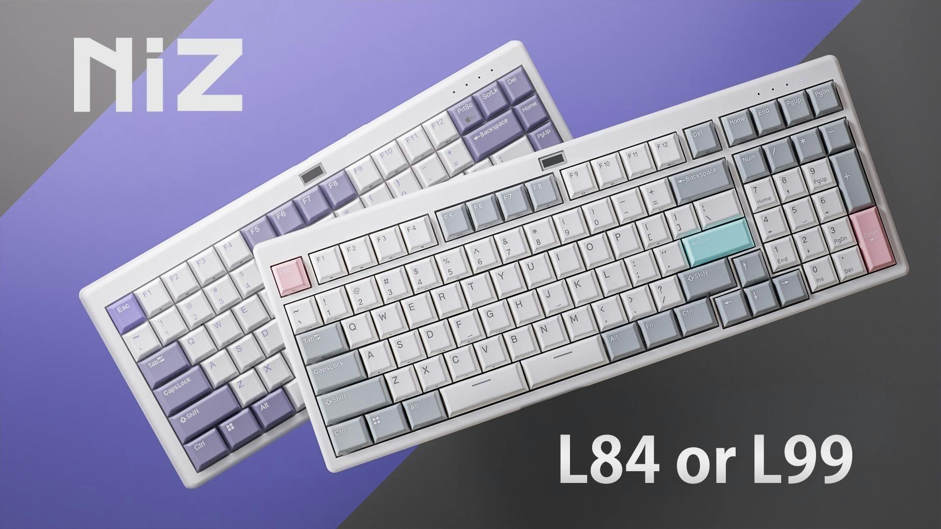【新品未使用品】NIZキーボード L84 30gf NIZキーボード：30gfの軽やかさと35～40dBの低騒音、極上の打鍵