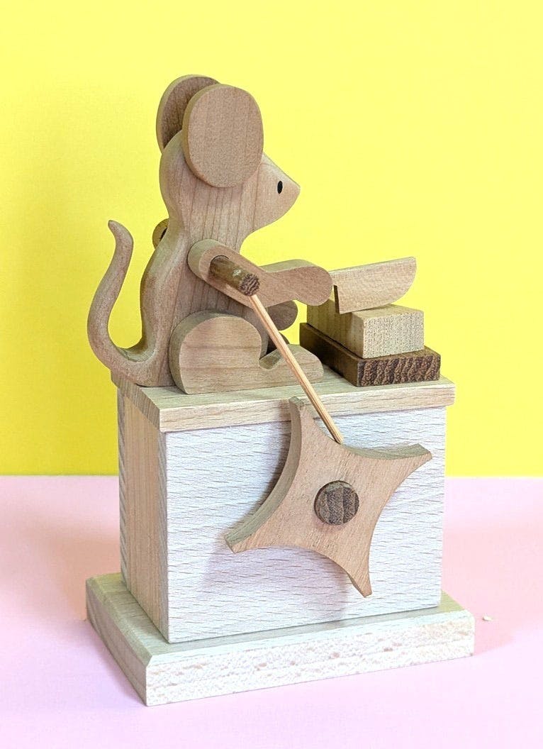 支援者20名様のご予約で「ネズミのオルゴール ～働～（曲名：夢見る人