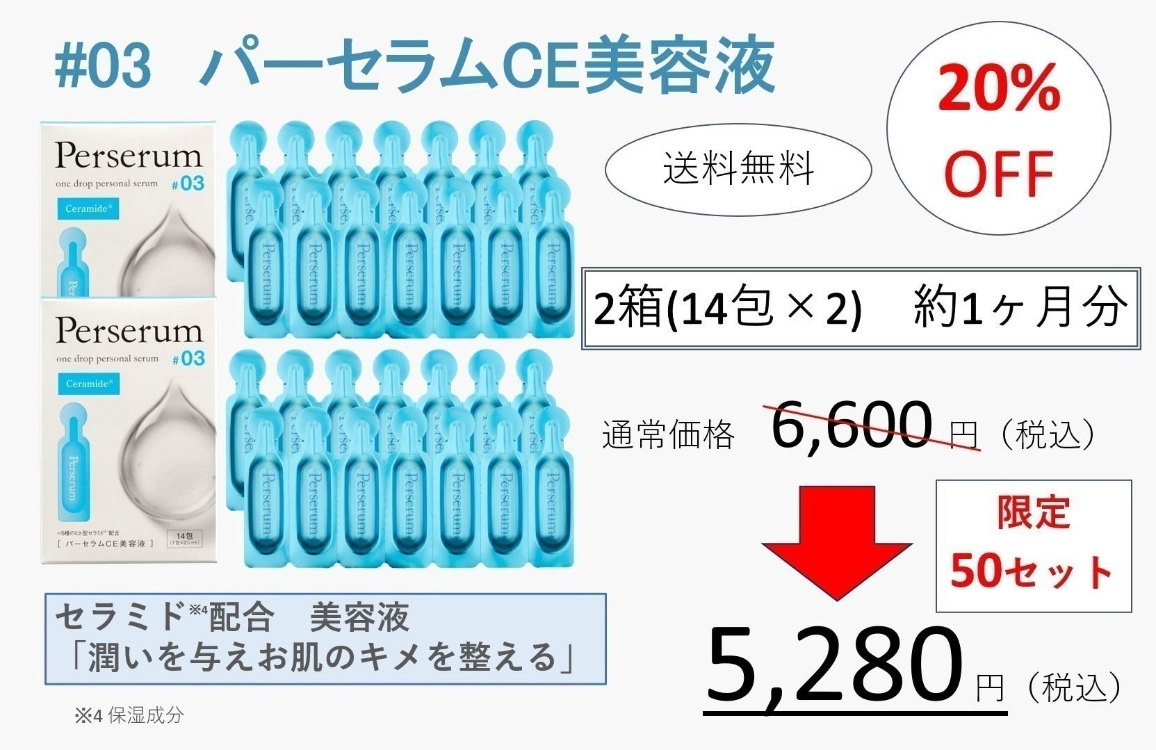 独自処方×分包で創るこだわりの美容液「Perserum」を届けたい 独自処方×分包で創るこだわりの美容液「Perserum」を届けたい