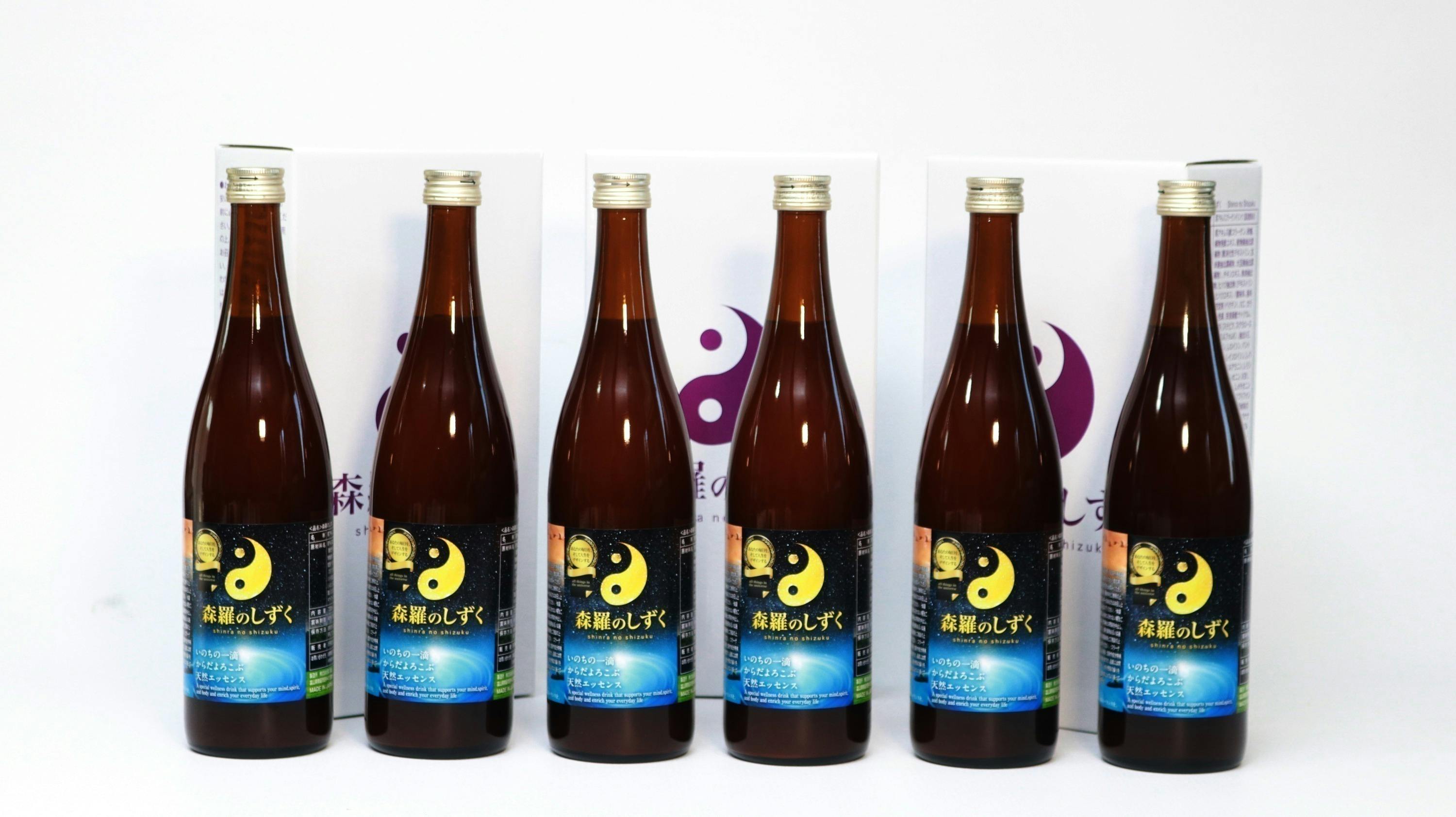 熊本発】開発4年×希少成分 天然ドリンク森羅のしずくで人生100年