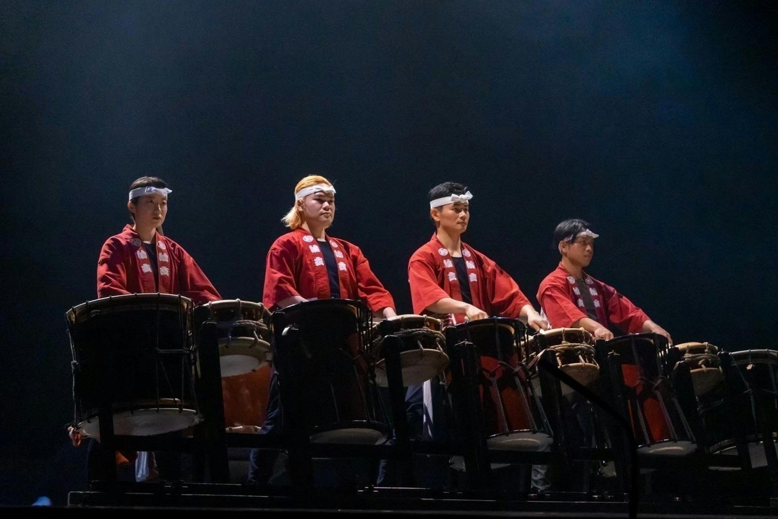 宇土の雨乞い太鼓を次の百年へ引く継ぐための、佐渡島への打ち手研修 宇土の雨乞い太鼓を次の百年へ引く継ぐための、佐渡島への打ち手研修