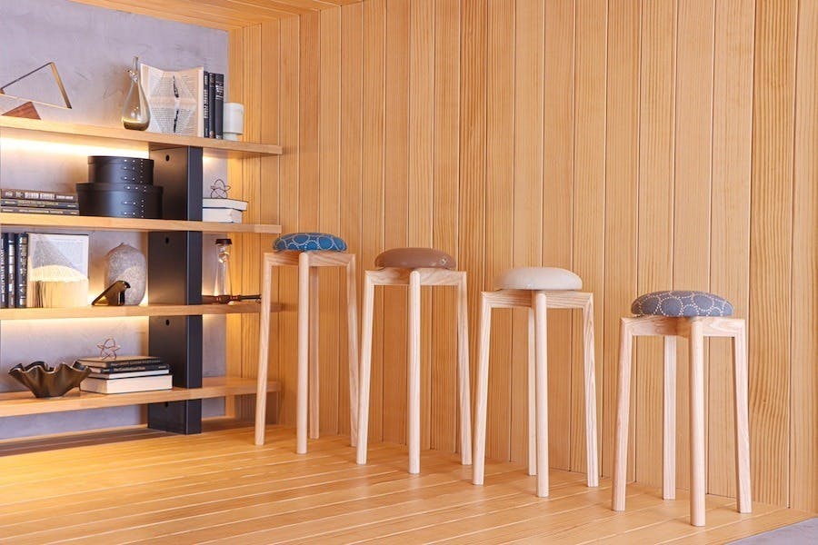 ミナ ペルホネンの生地で彩った、北海道旭川「匠工芸」の “まる ミナ ペルホネンの生地で彩った、北海道旭川「匠工芸」の “まる