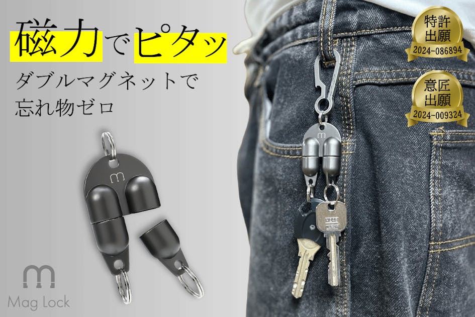 ウォヌ キャンバスマグネット キーホルダー 最終値下げ ダブルマグネットで失くさない落とさない！ピタッとつけて、パッ