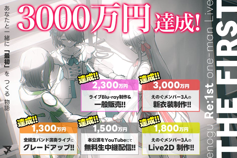 あなたとつくる！えのぐ 2DAYS ONE-MAN LIVE プロジェクト