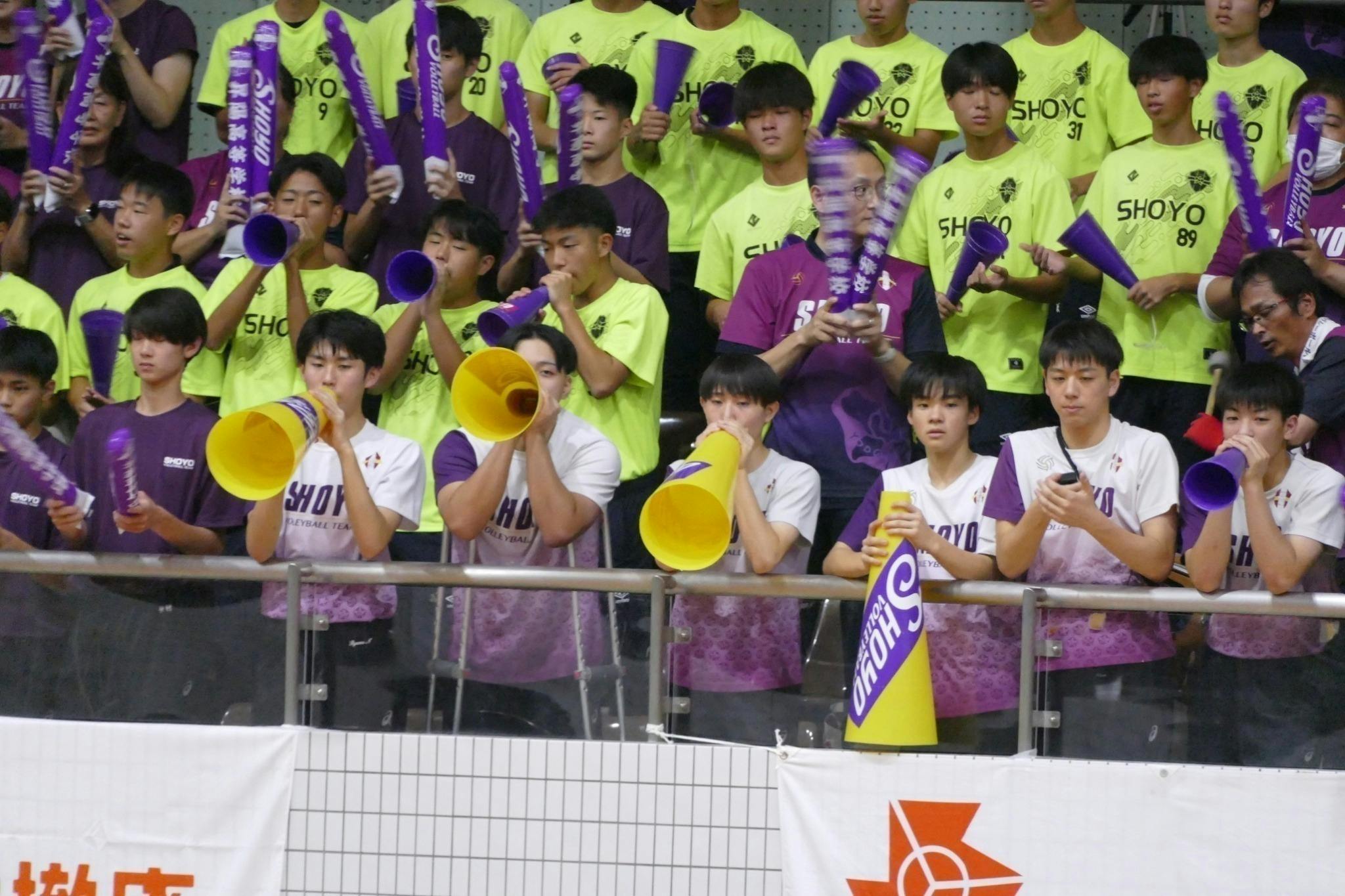 昇陽高校バレーボールTシャツ 支援者一覧 - 『繋ぐ』バレーで全国へ昇陽高等学校男子