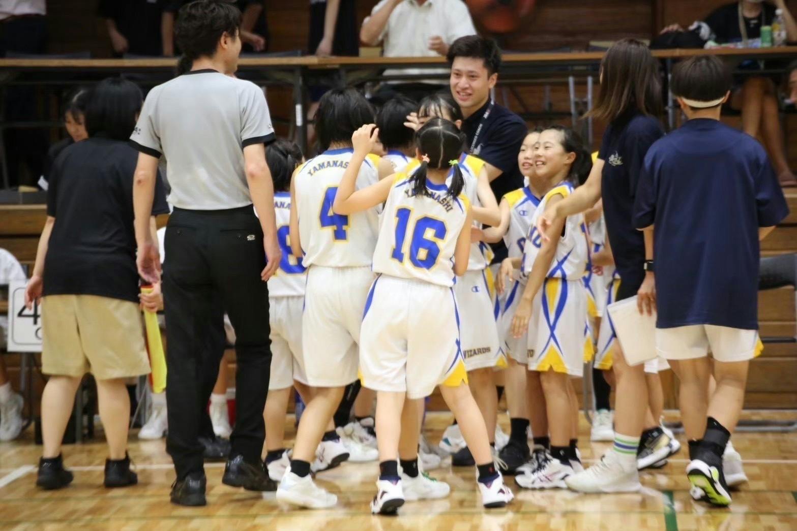 第56回全国ミニバスケットボール大会出場！山梨県から全国へ