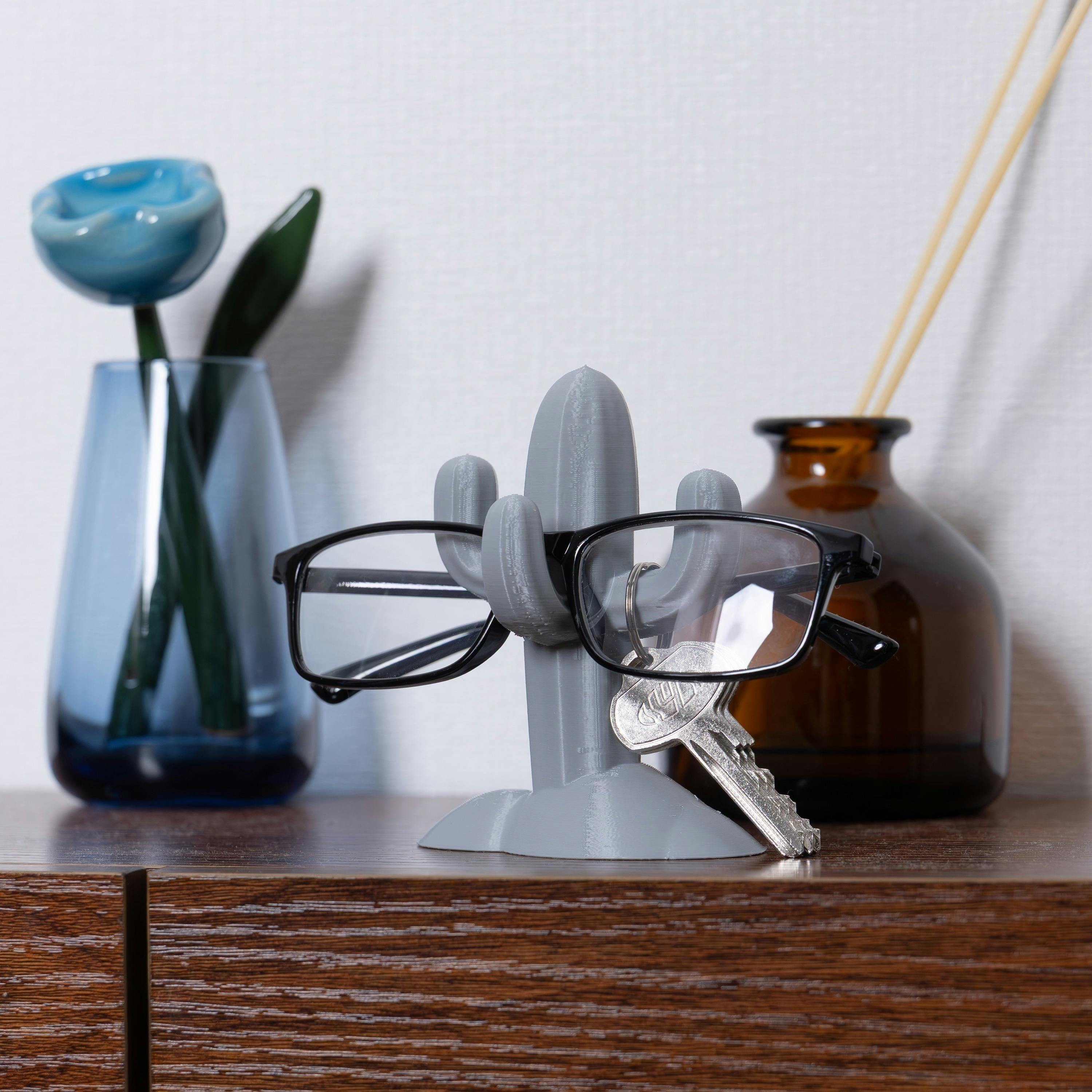 癒しと実用性を両立！サボテン眼鏡スタンド再登場 - CAMPFIRE