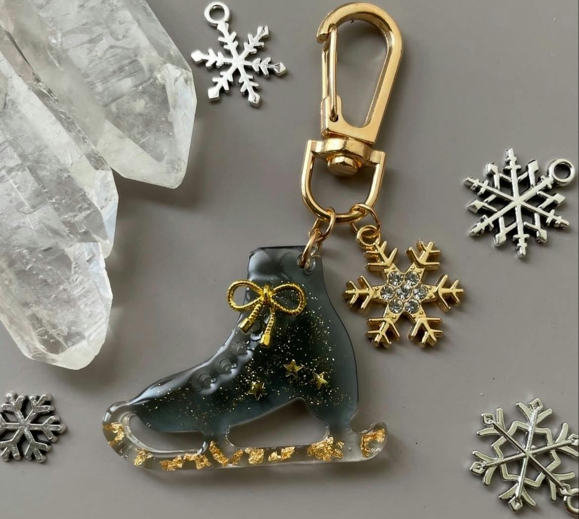 フィギュアスケートを支援！mintlatteのスケート靴チャーム