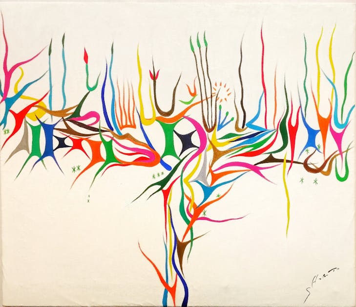 あ*ん様 現代アート アクリル画 絵画　原画　\"hair is good\" あ*ん様 現代アート アクリル画 絵画 原画 