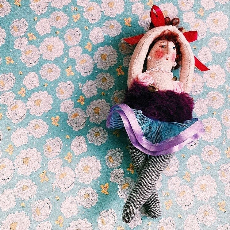 布人形】立体イラストレーションを学び、エンターテイメントな立体作品