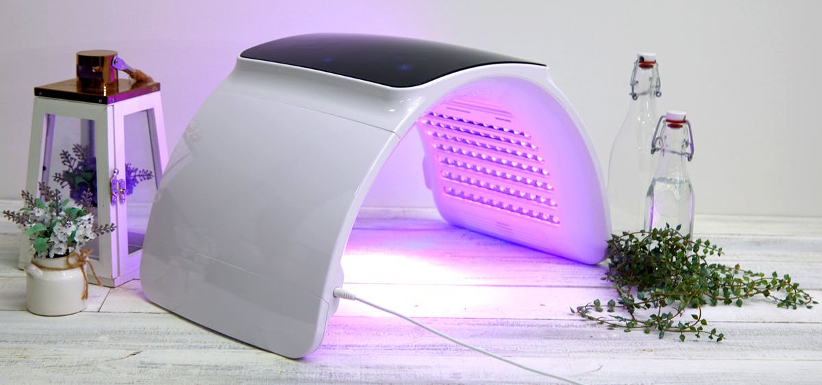 LED美顔器　ドーム美顔器　LEDドーム 美顔器 LED プレミア LED美容ライト 6色+3色 LED美容器 LED美容