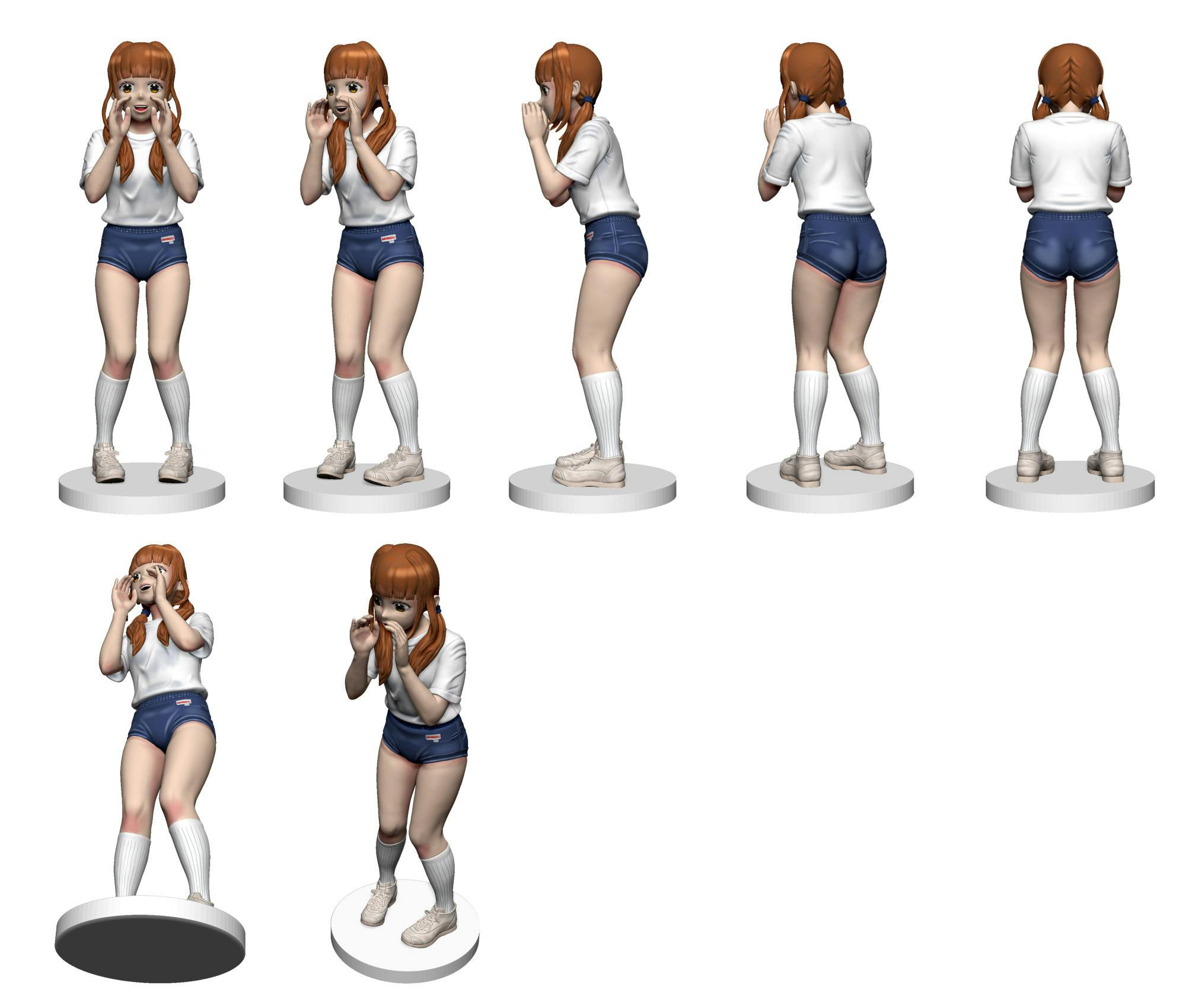 スカートの中 ブルマー ブルマー女子フィギュア化計画プロジェクト! - CAMPFIRE (キャンプファイヤー)