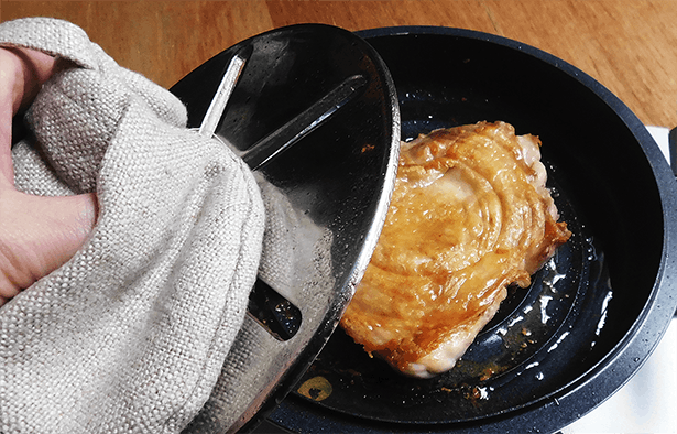 本格グリルと無水調理鍋のリバーシブル構造!HAMONツイスターグリル 本格グリルと無水調理鍋のリバーシブル構造!HAMONツイスターグリル