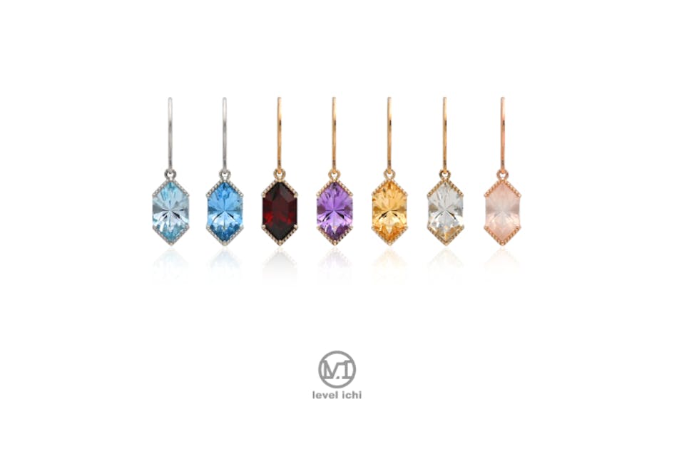 大幅値下げ宝石質スモーキークォーツヘキサゴンバックカービングピアスチャーム SJX－LAB-GROWN DIAMOND PIERCE－ – GINZA SIX | GSIX | ギンザ