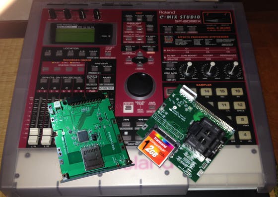 SD-ATAPI変換カード for Roland SP-808EX ZIP - CAMPFIRE