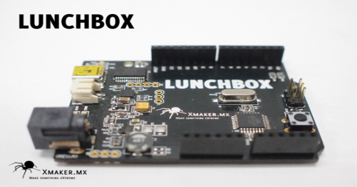 Arduino互換プロトタイピングボード「LUNCHBOX」 - CAMPFIRE (キャンプファイヤー)