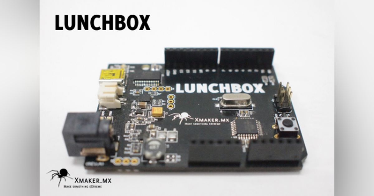 Arduino互換プロトタイピングボード「LUNCHBOX」 - CAMPFIRE (キャンプファイヤー)